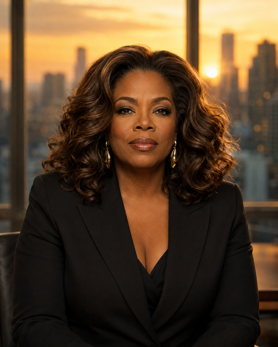 Portrait of Oprah Winfrey